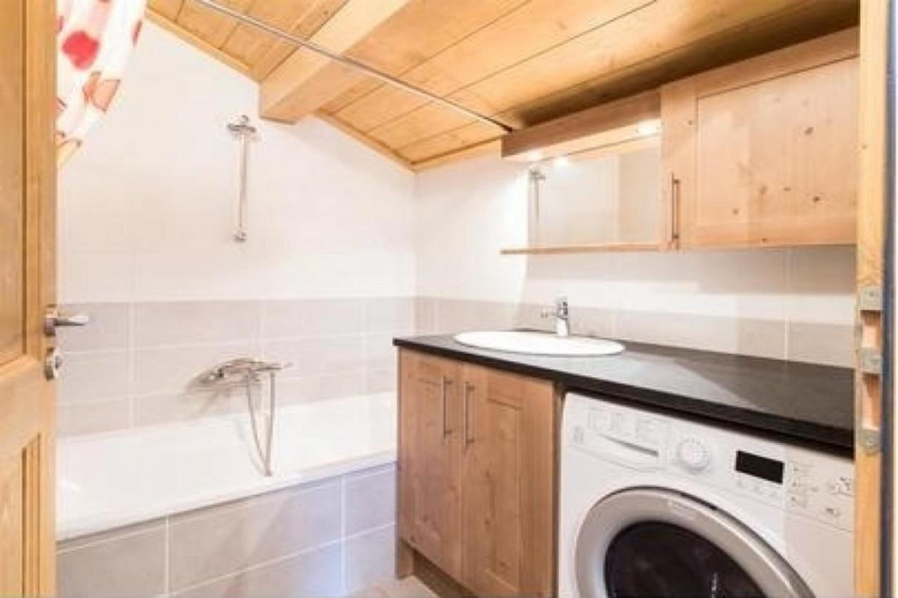 Modern 3 Bed Penthouse Apartment, Balcony & Garage, Close To Village & Ski Bus Samoëns Esterno foto